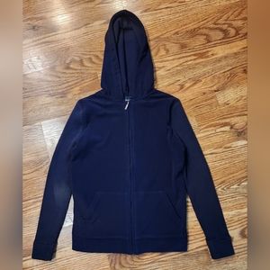 Sonoma Long Sleeve Zip-up Sweatshirt/Sweater Hoodie Women’s Size S Navy Blue